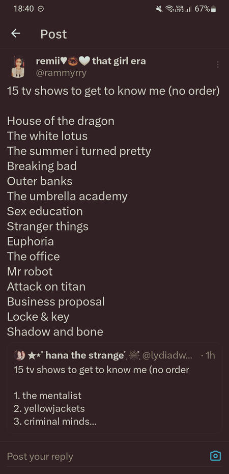 Tv shows